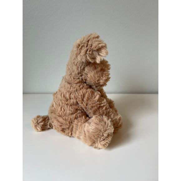 Jellycat Fuddlewuddle Puppy Brown Retired Dog Lovey Security Stuffed Animal - Picture 4 of 8